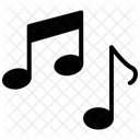 Musikmelodie Liedmelodie Musiknote Symbol