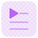 Musik-Playlist  Symbol