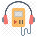 Musik Pod Und Kopfhorer Musik Pod Musik Player Symbol