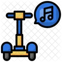 Musik roller  Symbol