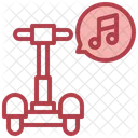 Musik roller  Symbol