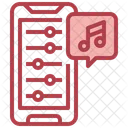 Musik-Stream  Symbol