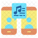 I Share Music Mobile Musik Teilen Lieder Teilen Symbol