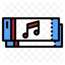 Musikticket  Symbol