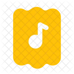 Musikticket  Symbol