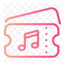 Musikticket  Symbol