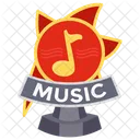 Musikpreis Musiktrophae Melodietrophae Symbol