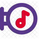 Musiktafel Tafel Musikwerbetafel Symbol