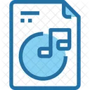 Musik Datei Dokument Symbol