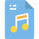 Musik Musikdatei Playlist Symbol