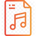 Musik Musikdatei Playlist Symbol