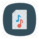 Musik Datei Melodie Icon