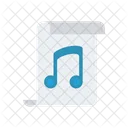 Musik Datei Melodie Icon