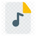 Musikdatei Musikdokument Audio Symbol