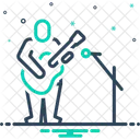 Musiker Kontrabassist Komponist Symbol