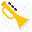 Musik Horn Signalhorn Messing Symbol