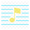 Musiknoten Musiknote Musikton Symbol