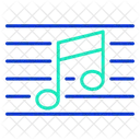 Musiknoten Musiknote Musikton Symbol