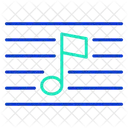 Musiknoten Musiknote Musikton Symbol