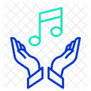 Musiknote Musiknote Musikton Symbol