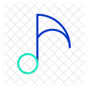 Musiknote Musiknote Musikton Symbol
