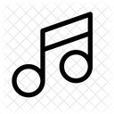 Musiknote Achtelnote Musikton Symbol