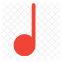 Musiknote Achtelnote Musikton Symbol