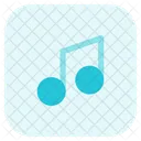 Musiknote Achtelnote Musikton Symbol