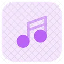 Musiknote Achtelnote Musikton Symbol