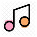 Musiknote Achtelnote Musikton Symbol