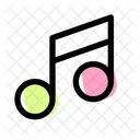 Musiknote Achtelnote Musikton Symbol