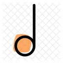 Musiknote Achtelnote Musikton Symbol