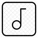 Musiknote Musikton Audioton Symbol