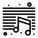 Musiknote Achtelnote Musikton Symbol