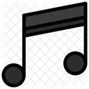 Musiknote Achtelnote Musikton Symbol