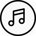 Musiklied Musiknote Musikmelodie Symbol