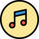 Musiklied Musiknote Musikmelodie Symbol