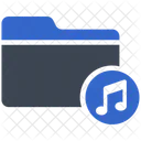 Musik Audio Archiv Symbol