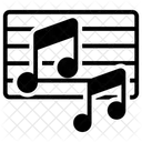 Musikunterricht Songtexte Musiknoten Symbol