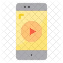 Musikvideo Musikplayer Videoplayer Symbol