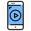 Musikvideo Musikplayer Videoplayer Symbol