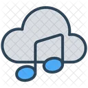 Cloud Informatique Musique Icon