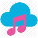 Cloud Informatique Musique Icône