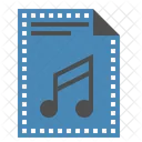 Musique Fichier Papier Icon