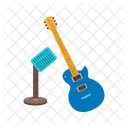 Guitare Musique Micro Icône