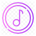 CD de musique  Icône