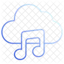 Nuage De Musique Nuage Musique En Ligne Icon