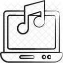 Musique Musique En Nuage Medias Icône