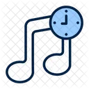 Musique Heure Horloge Icon