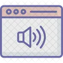 Musique Audio Navigateur Icône
